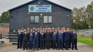 T S Dreadnought Hertford and Ware Sea Cadets