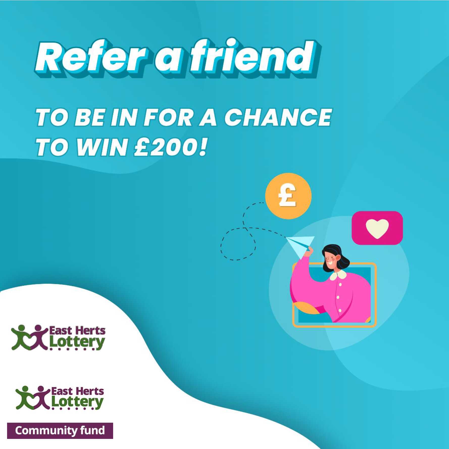 Refer a friend and maybe win £200!