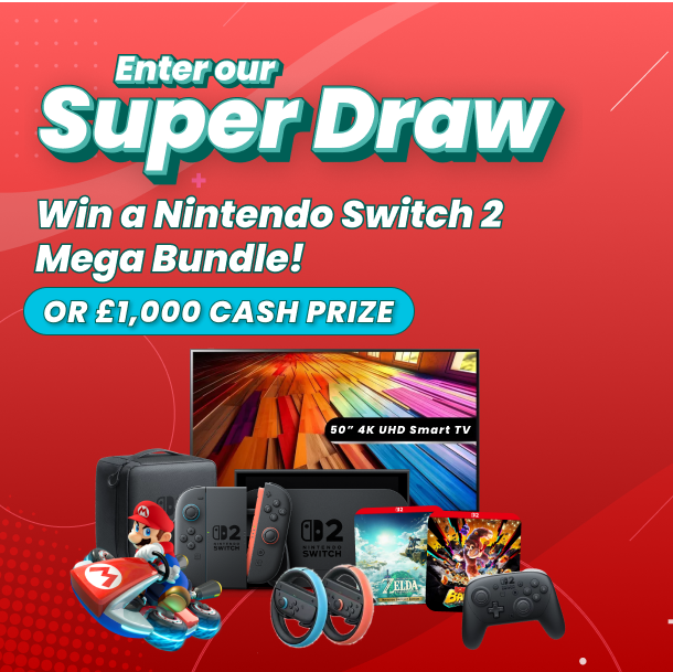 Great Super Draw prize available!
